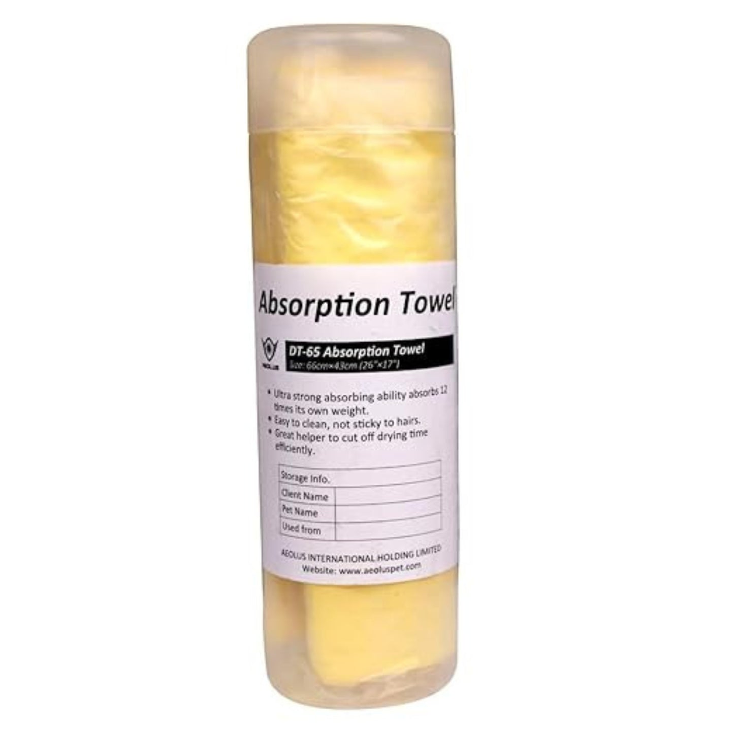 Aeolus Super Dry Absorption Dog Towel, Assorted Colours - Rufftail