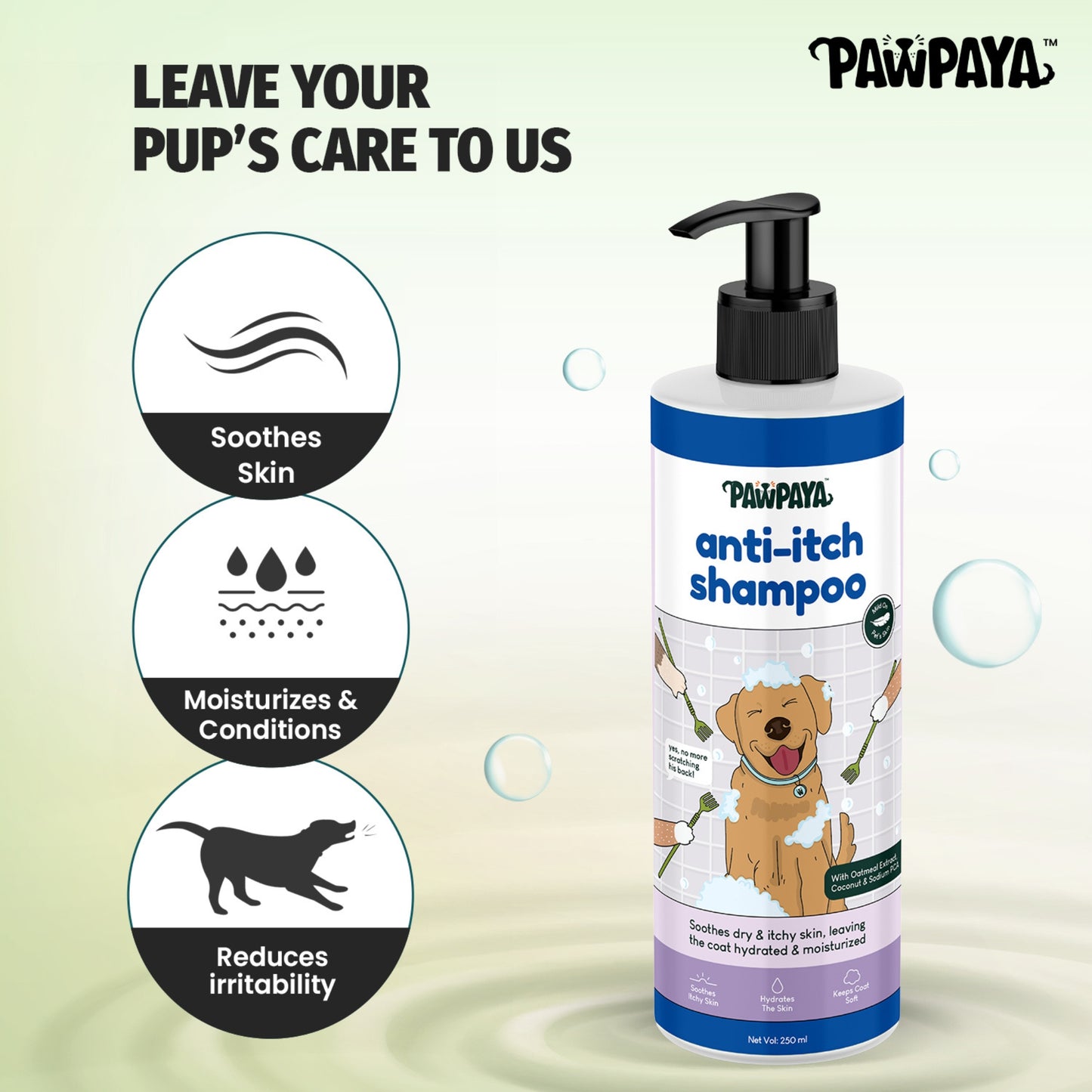 Pawpaya Pawpaya Anti-Itch Shampoo - 250 ml - Rufftail