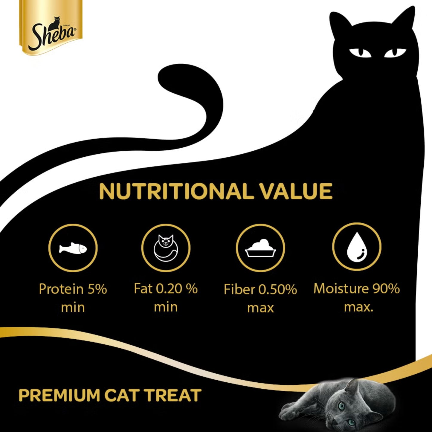 Sheba Melty Sasami Chicken Flavour Cat Treat - 48 gm Packs