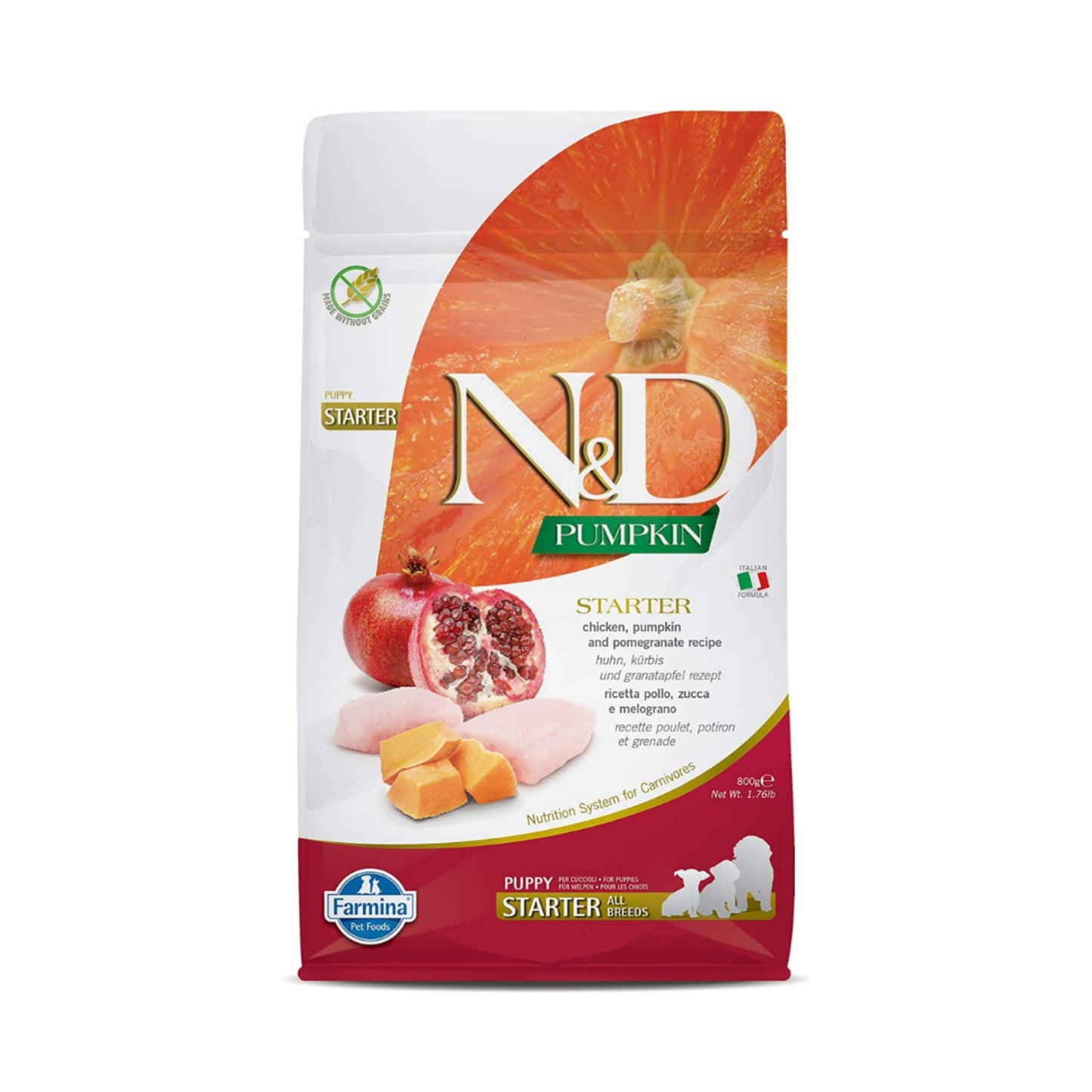 Farmina N&D PUMPKIN STARTER PUPPY Chicken, Pumpkin and Pomegranate FOR PUPPY - Rufftail