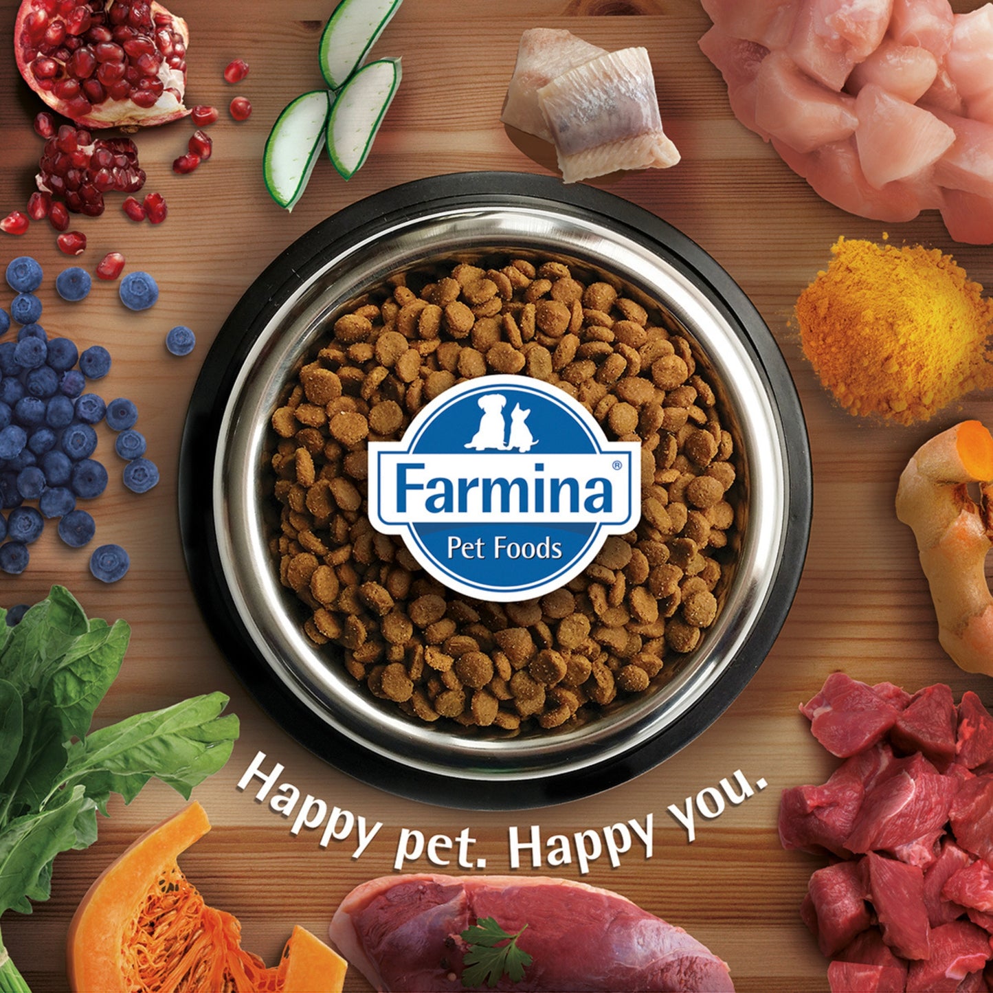 Farmina N&D Pumpkin Lamb & Blueberry Grain Free Medium & Maxi Breed Adult Dry Dog Food 12kg - Rufftail