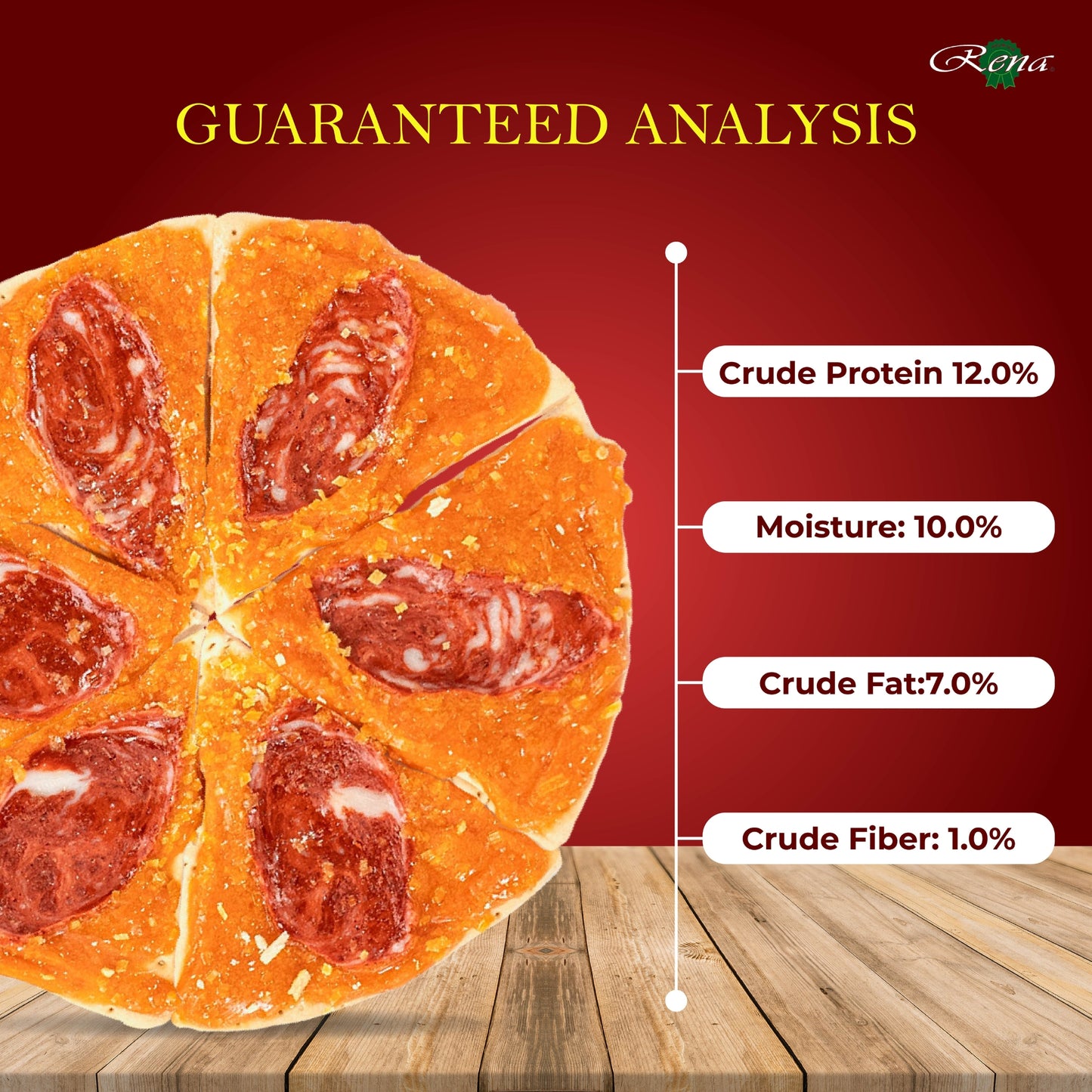 Rena Treat Cookie & Pizza for Dogs - Rufftail