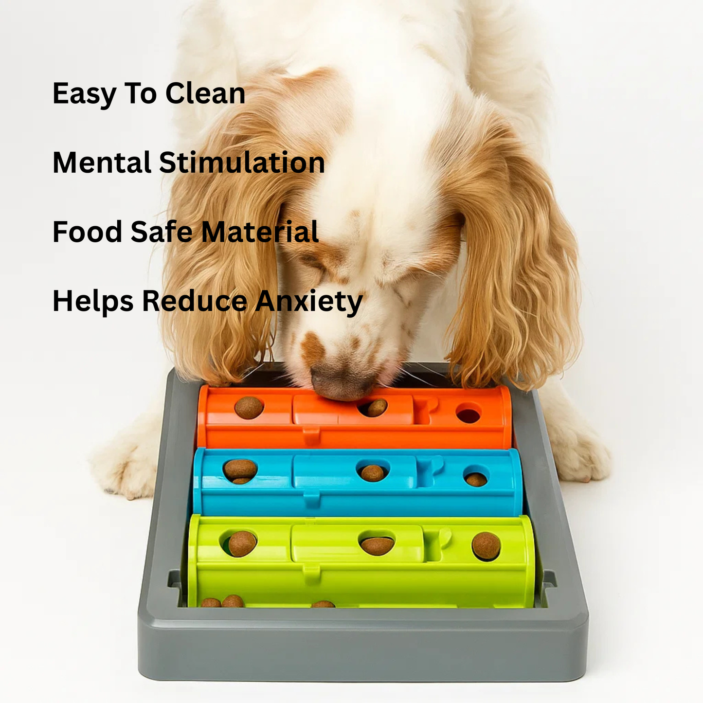 BarkButler x Fofos Interactive Treat Puzzle Dog Toy