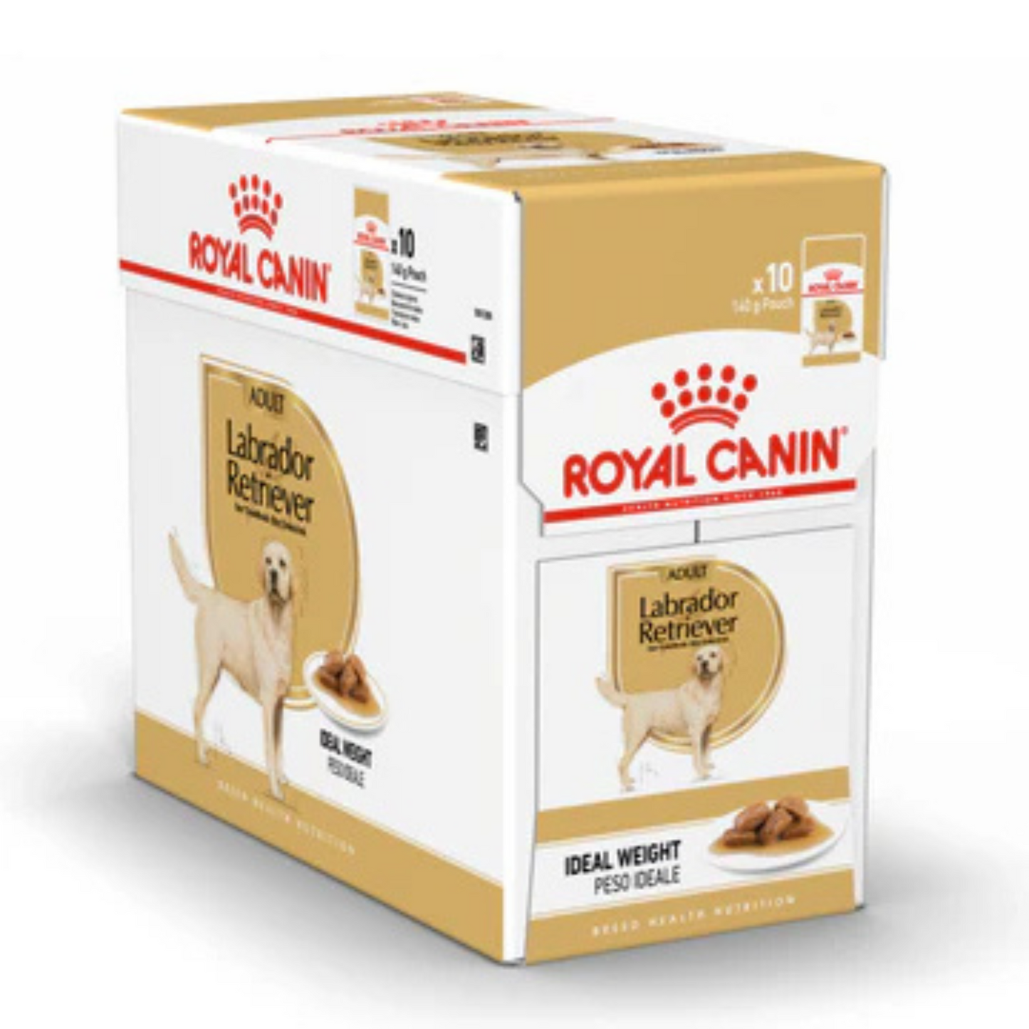 Royal Canin Chunks In Gravy Labrador Retriever Adult Dog Wet Food (10x140g) - Rufftail