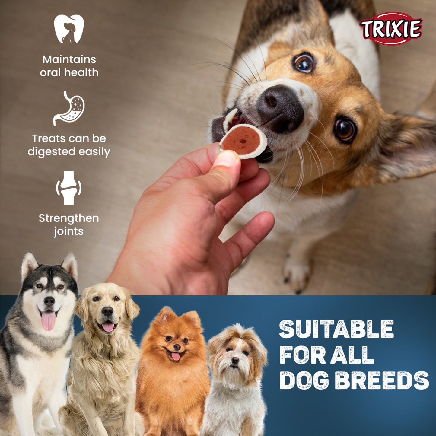 Trixie Dog Treats PREMIO Fish Chicken Rolls 75g - Rufftail