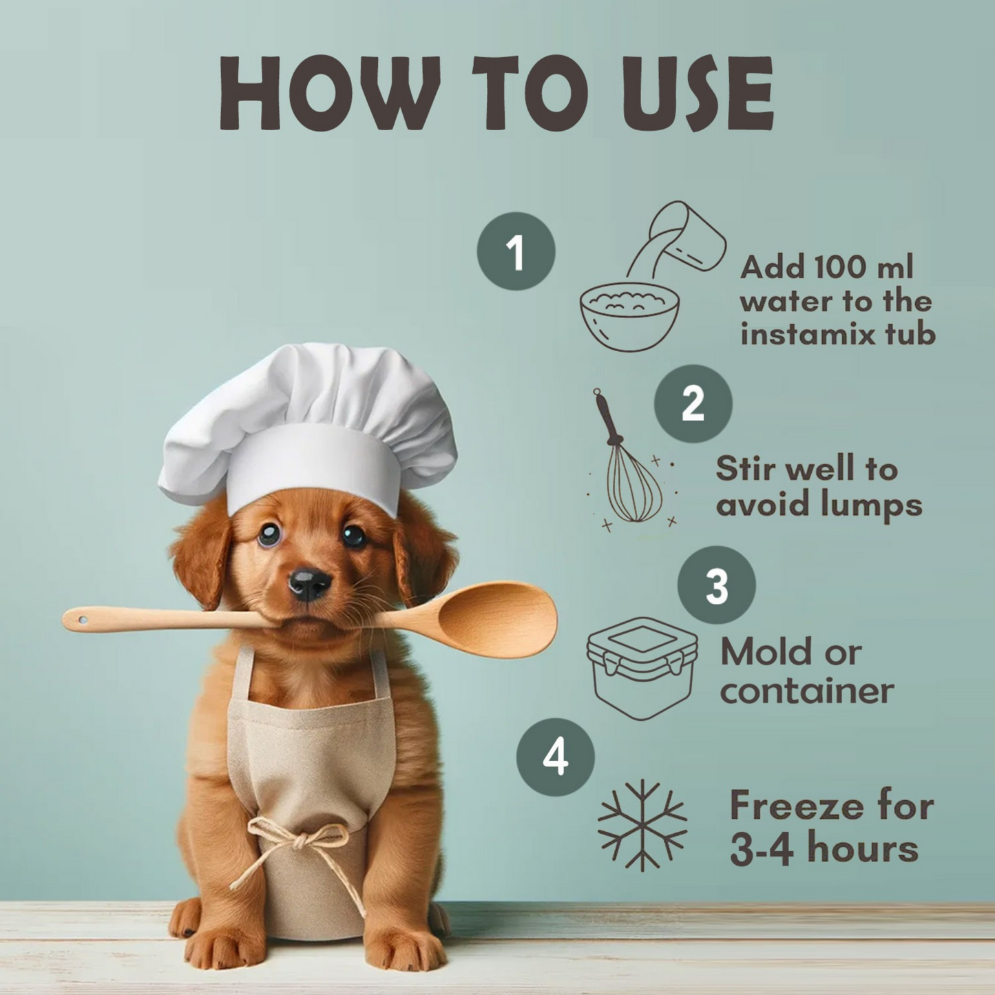 Waggy Zone Natural Dogs Ice Cream - Mango (Pack of 3) - Rufftail