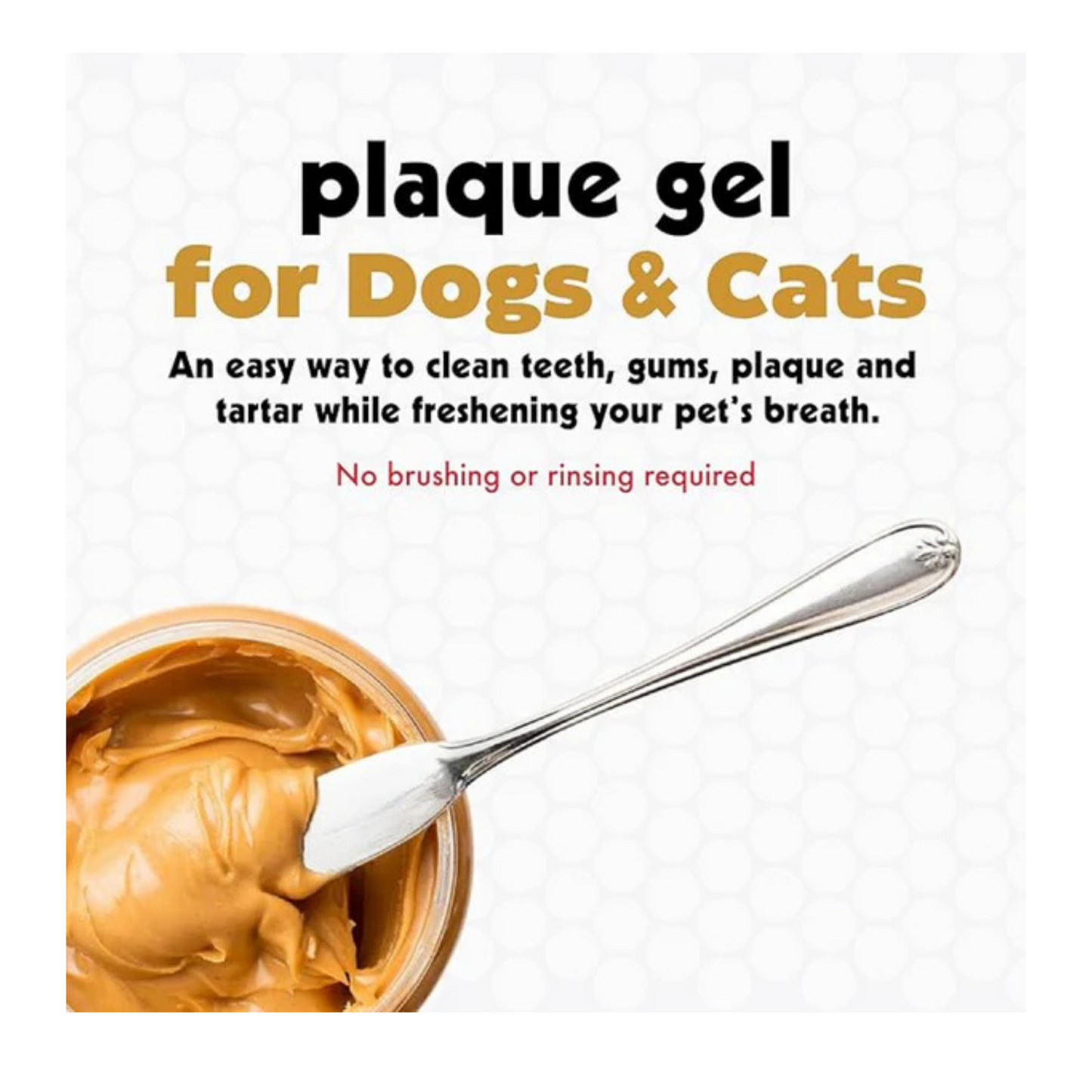 Petkin Peanut Butter Plaque Spray For Dogs & Cats - Dental Care Spray - Rufftail