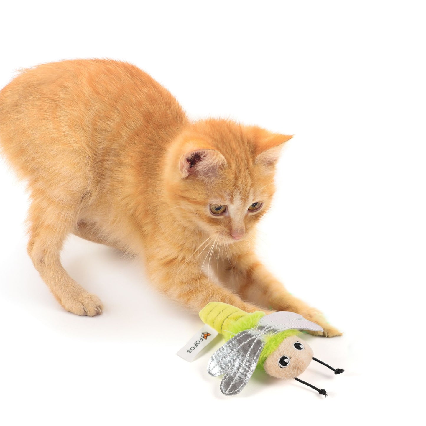 BarkButler x FOFOS Dragonfly Cat Toy - Enhance Your Cat's Playtime - Rufftail