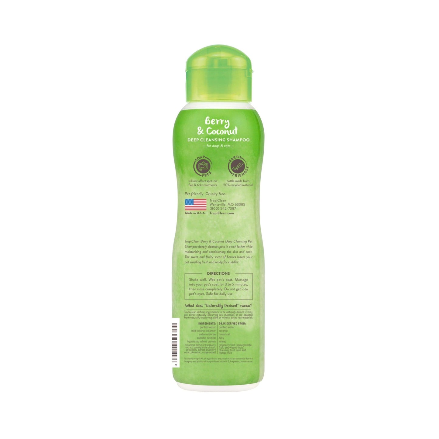 Tropiclean Awapuhi & Coconut Shampoo Whitening - 335ml - Rufftail