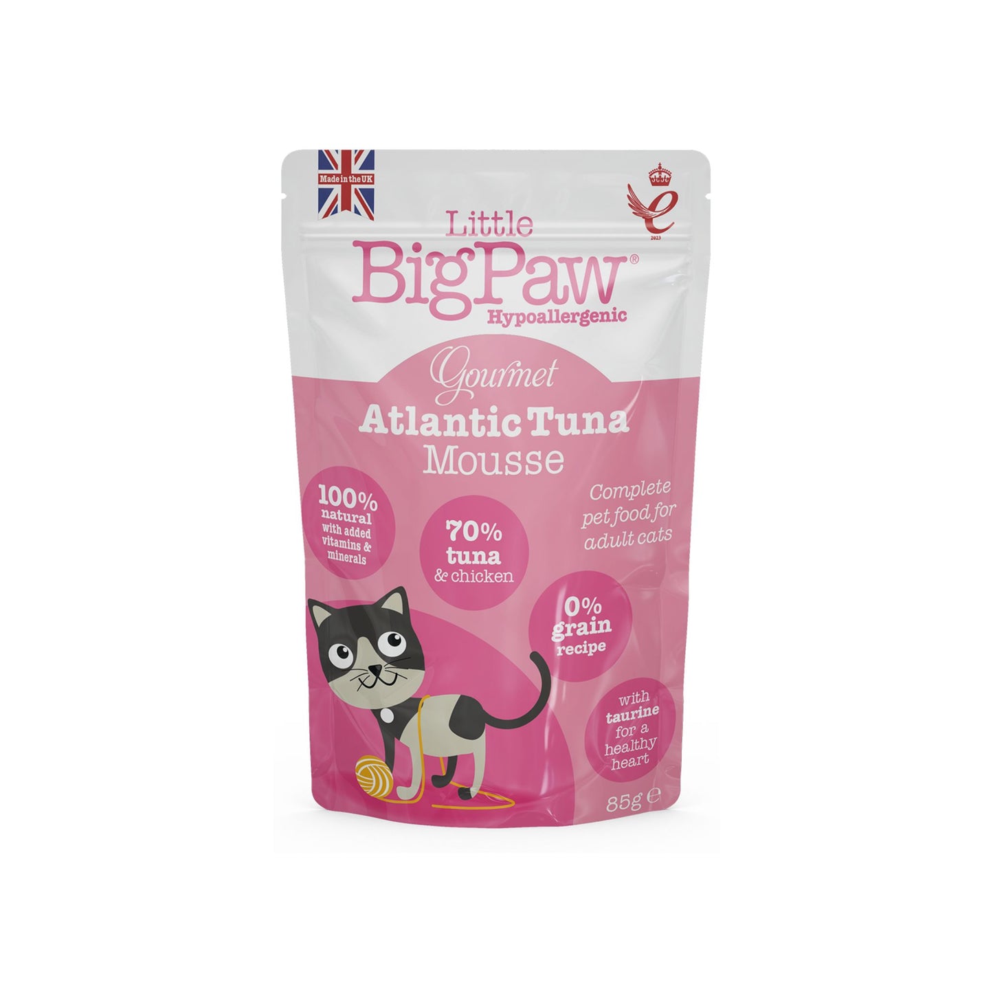 Little Big Paw Gourmet Atlantic Tuna Mousse For Adult Cats - Rufftail