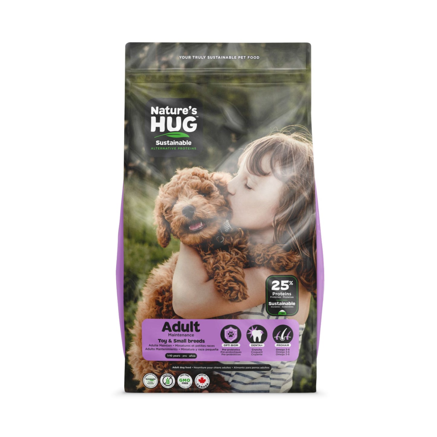 Nature'S Hug Adult Toy & Small Maintaince - Vegan Dry Dog Food - Rufftail