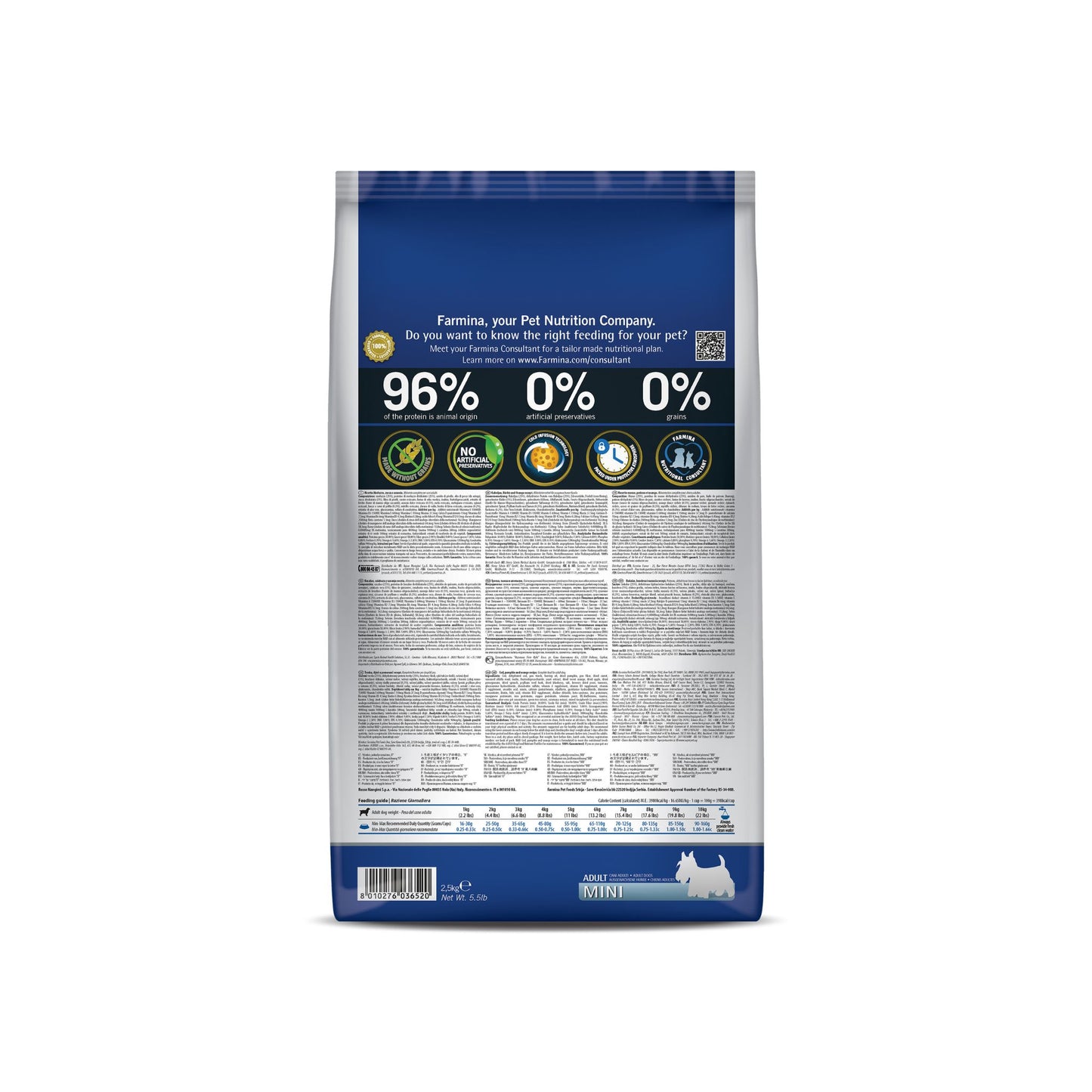 Farmina N&D Ocean Codfish, Pumpkin & Orange Recipe - Adult Mini Dry Dog Food - Rufftail