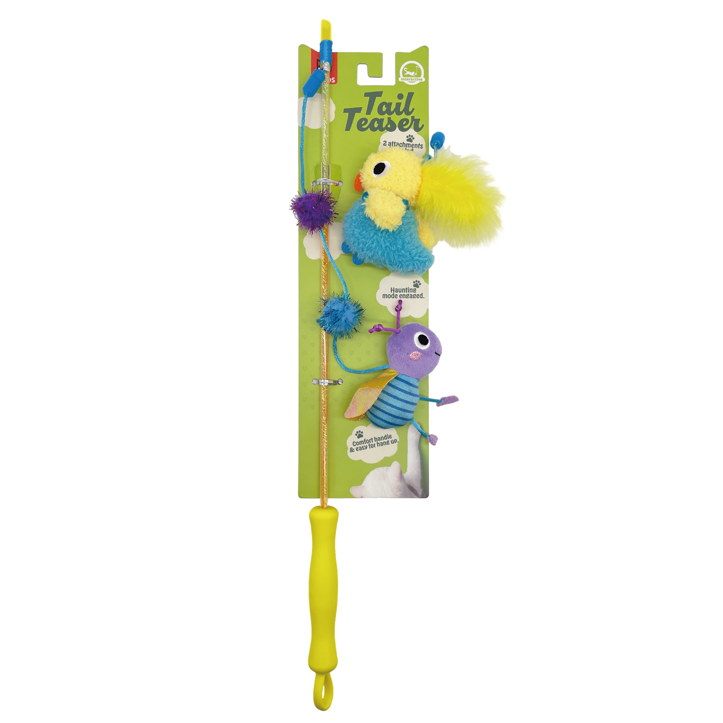 BarkButler x FOFOS Cat Wand Toy replaceable-Let's Fly Together - Rufftail
