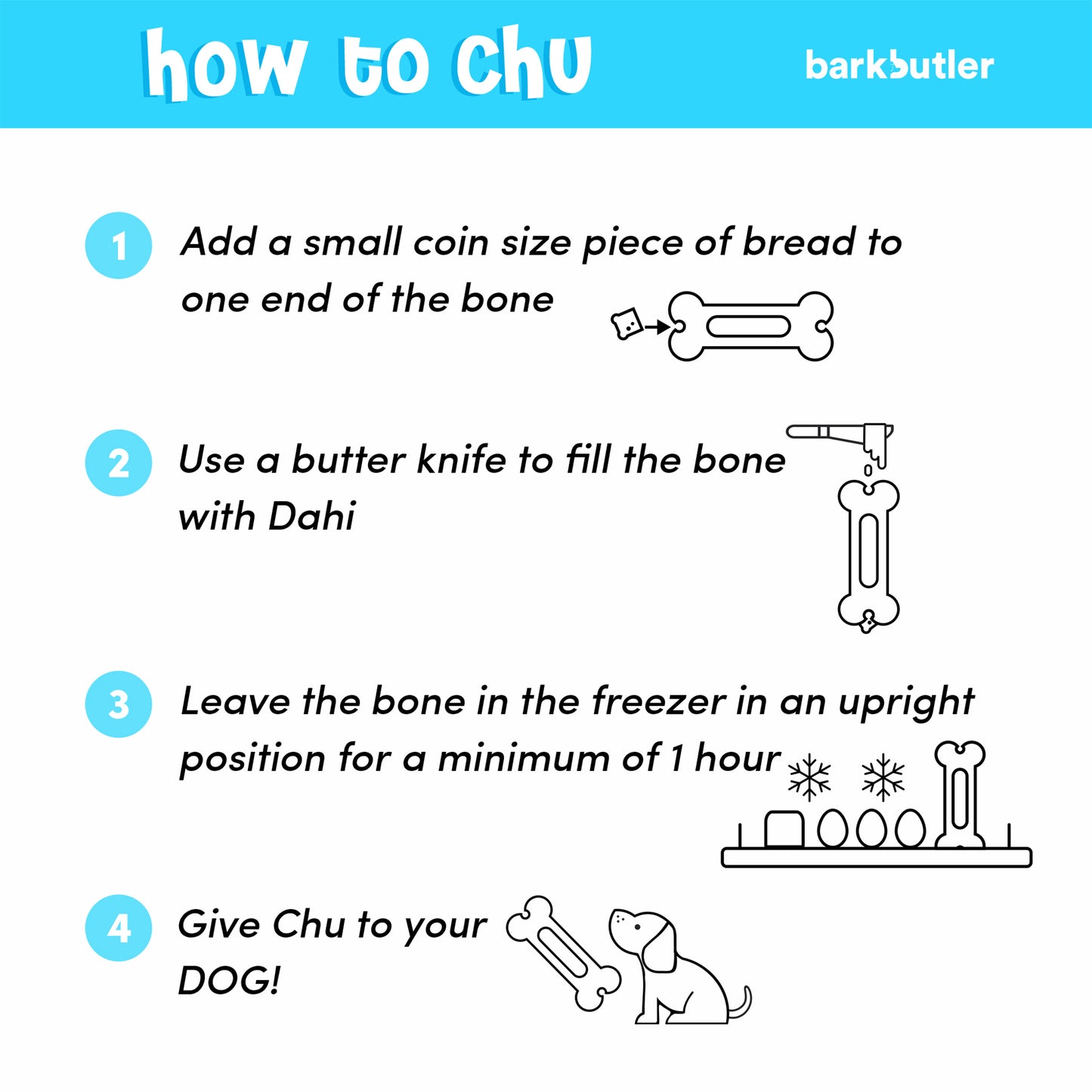 Barkbutler Chu the bone Green For Dogs - Rufftail