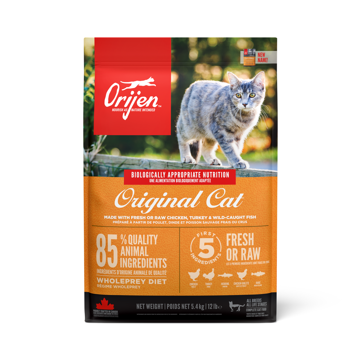 Orijen Original Cat Food - High-Quality Nutrition for Cats - Rufftail