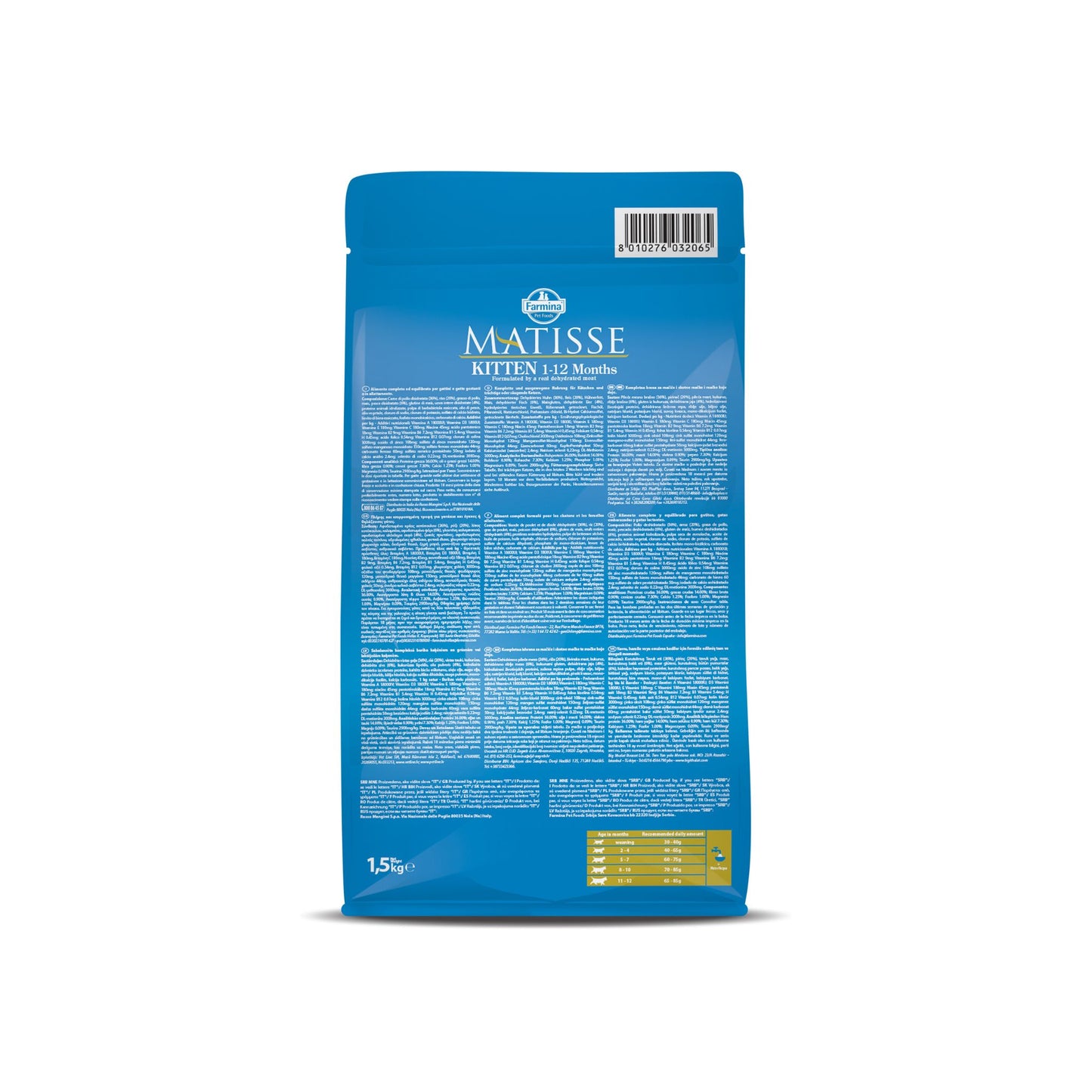 Farmina MATISSE Premium Dry Kitten Food (1-12 Months) - Rufftail
