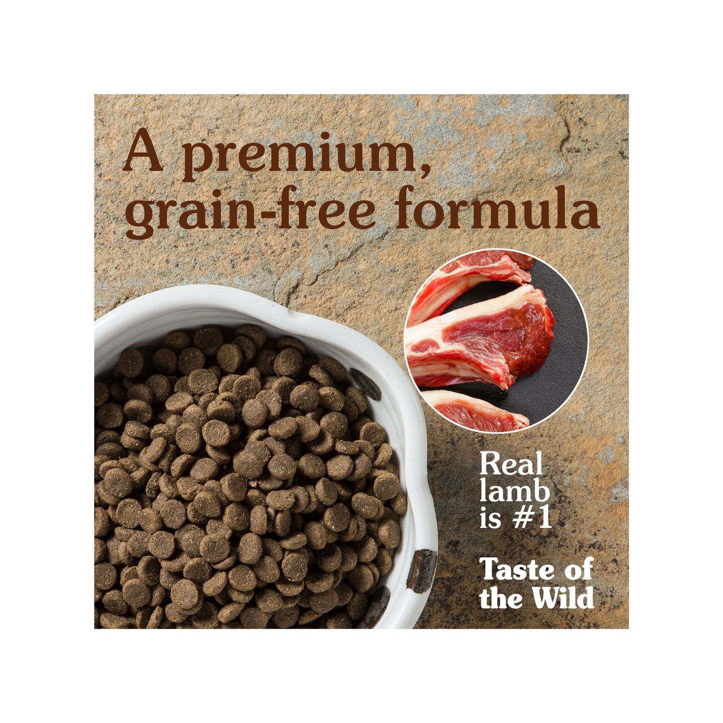 Taste of the Wild Sierra Mountain Dog Food - Roasted Lamb - Rufftail