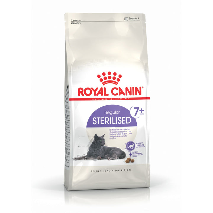 Royal Canin Dry Sterilised 7+ Balanced and complete feed for cats - Rufftail