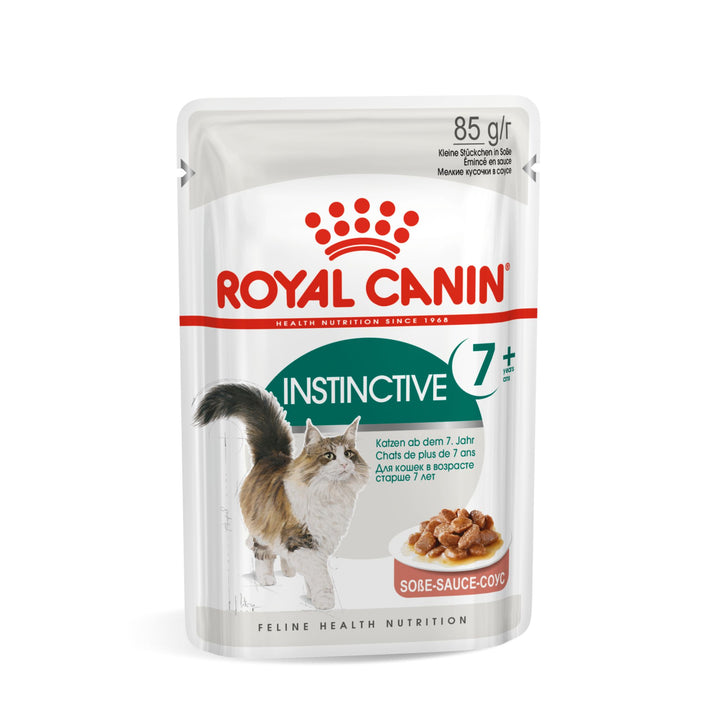 Royal Canin Wet Instinctive 7+ Gravy Complete Feed For Cats (12x85g) - Rufftail Pune