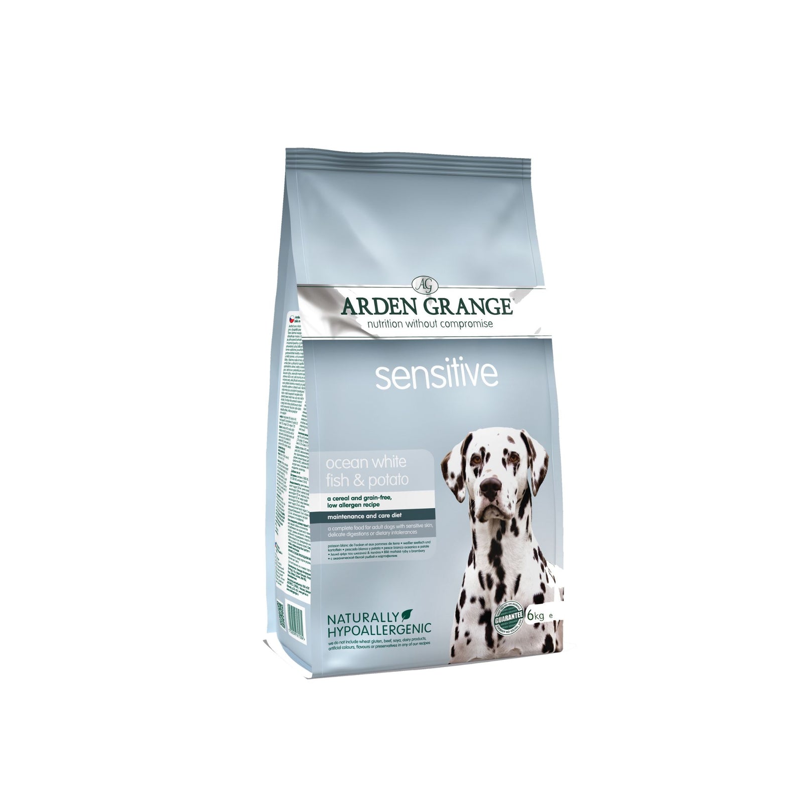 Arden Grange Ocean White Fish & Potato Sensitive Adult Dry Dog Food product image 2 - Rufftail Pune