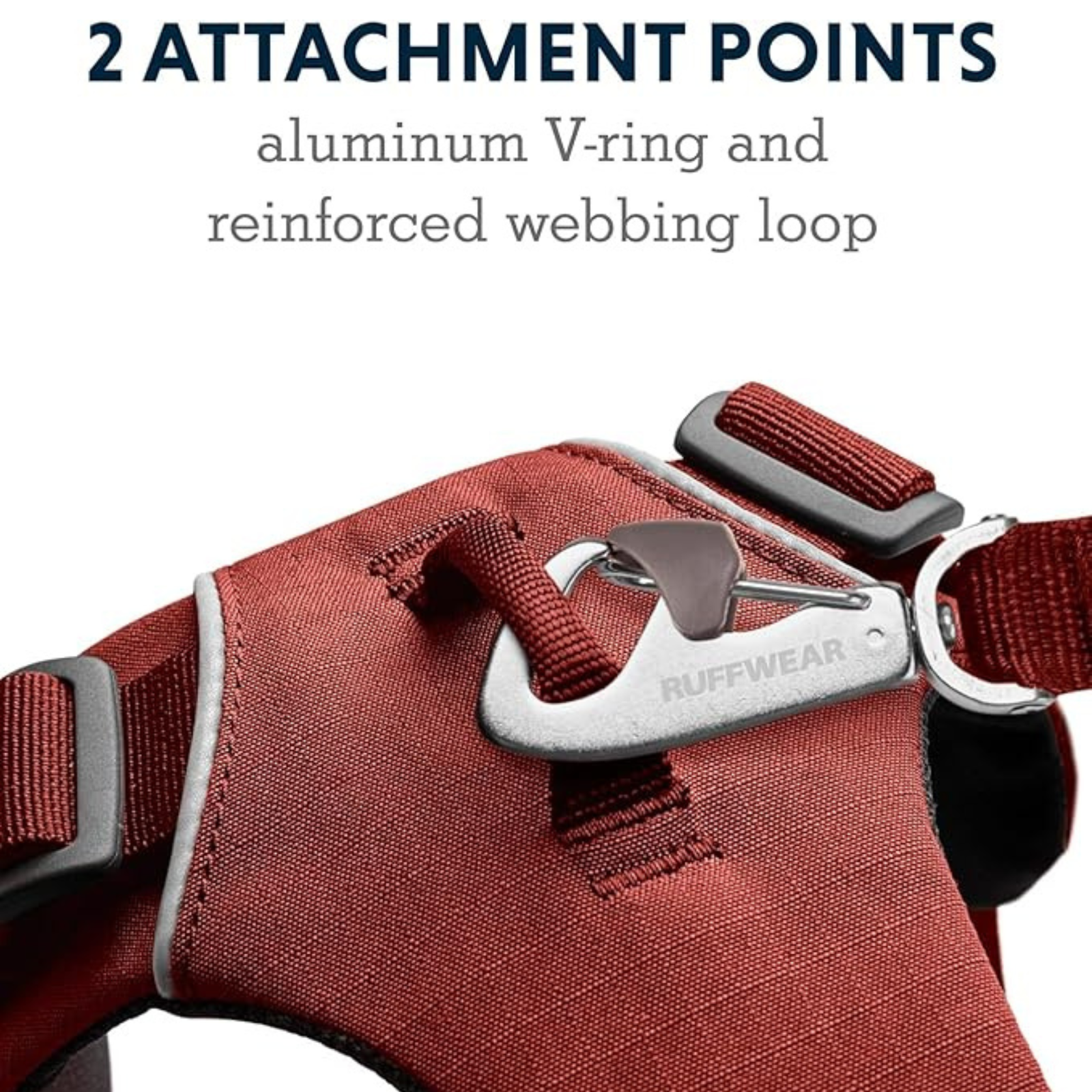 Ruffwear Front Range Harness for Dogs - Red Clay