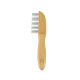M-PETS Bamboo Regular Comb With Rotating Teeth - 16 Teeth For Pets - Rufftail