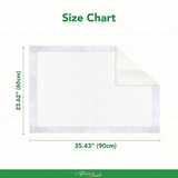 Afterbath Superdry Training Pads- Pee Pad for Dogs with 1800ml Absorption, Training Pads for Puppies (60cm X 90cm X 1cm)- 50 Pk- image 3 - Rufftail Pune