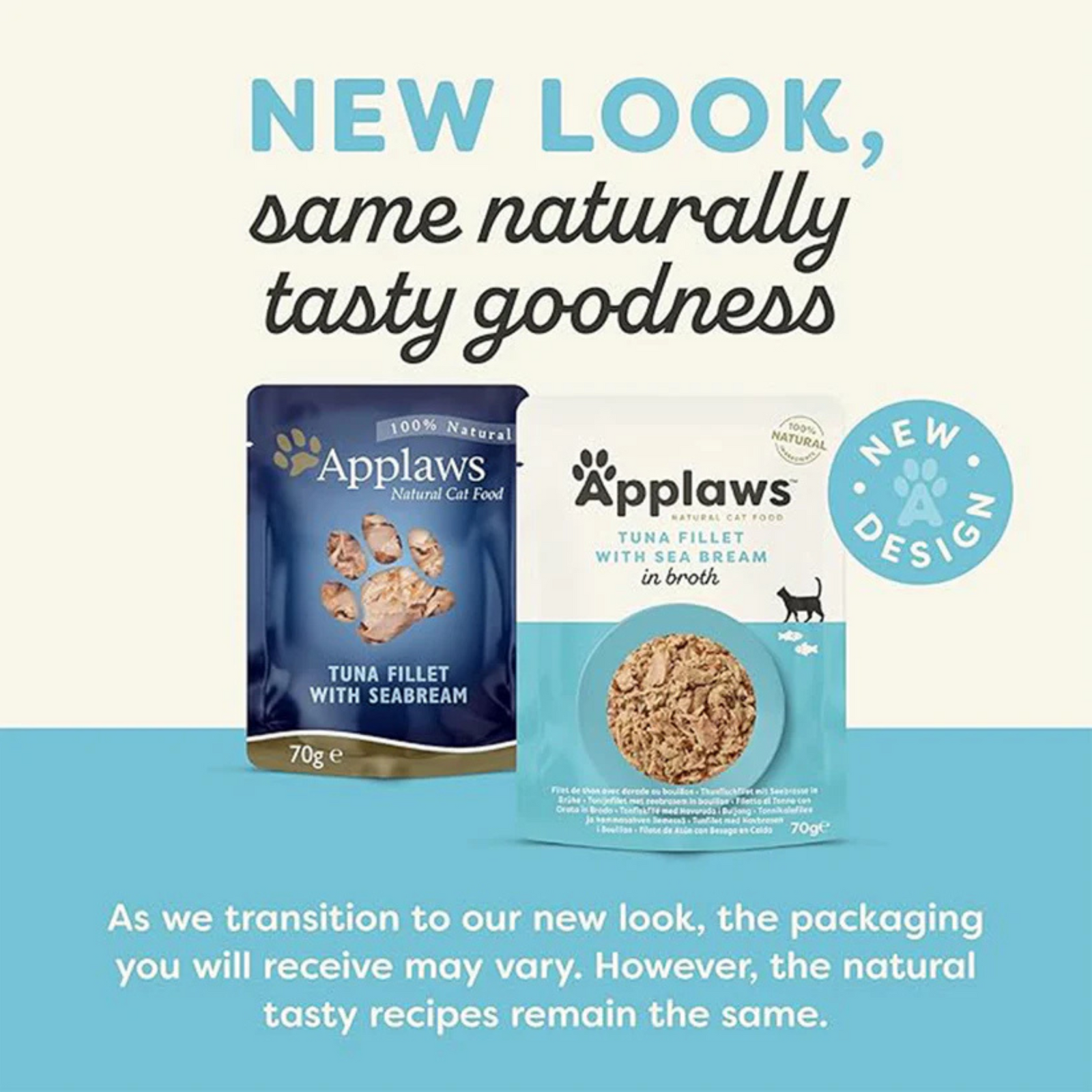 Applaws Tuna Fillet with Sea Bream Wet Cat Food- 70g product image 3 - Rufftail Pune