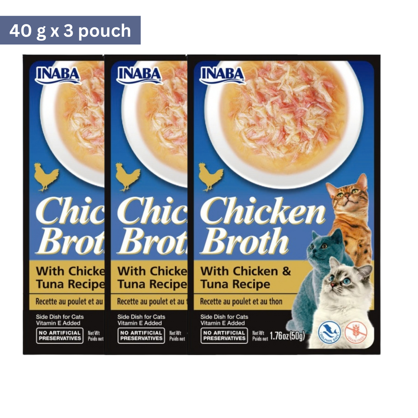 Inaba Churu Broth Chicken & Tuna Recipe - Rufftail