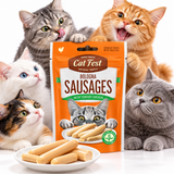 Cat Fest Bologna Sausages with Tender Chicken – Cat Treats (10g x 6pcs)