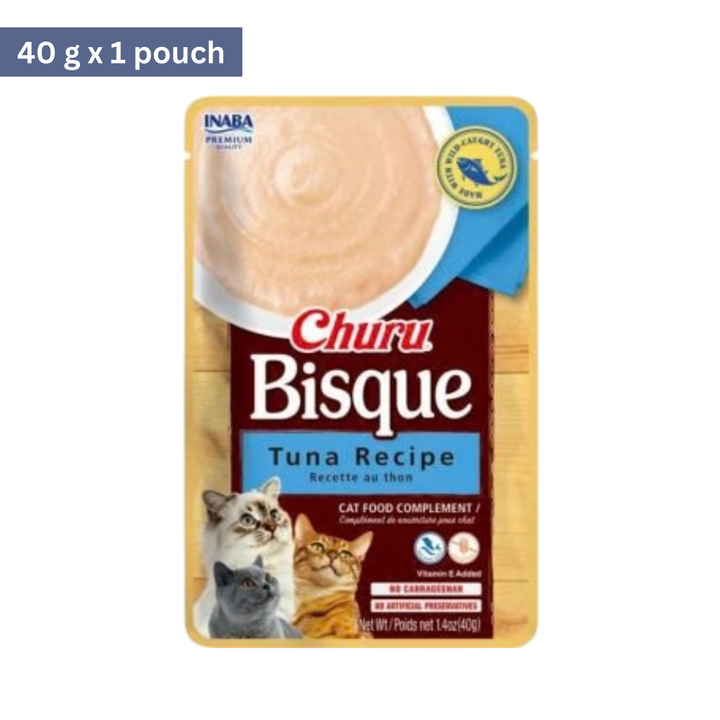 Inaba Churu Bisque Tuna Recipe Cat Treat - Rufftail Pune