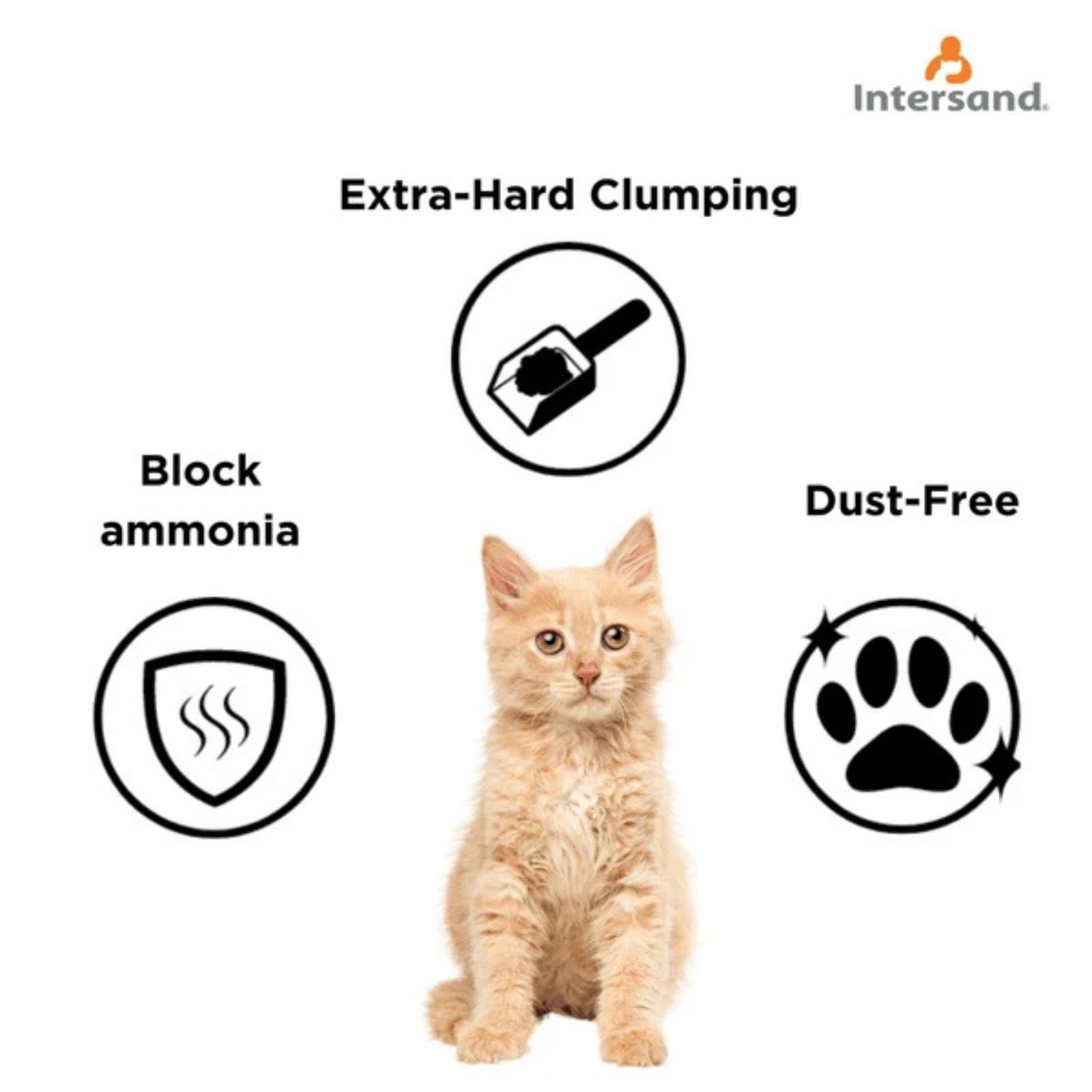 Intersand Scented Odour Lock Calming Breeze Cat Litter - 12 kg