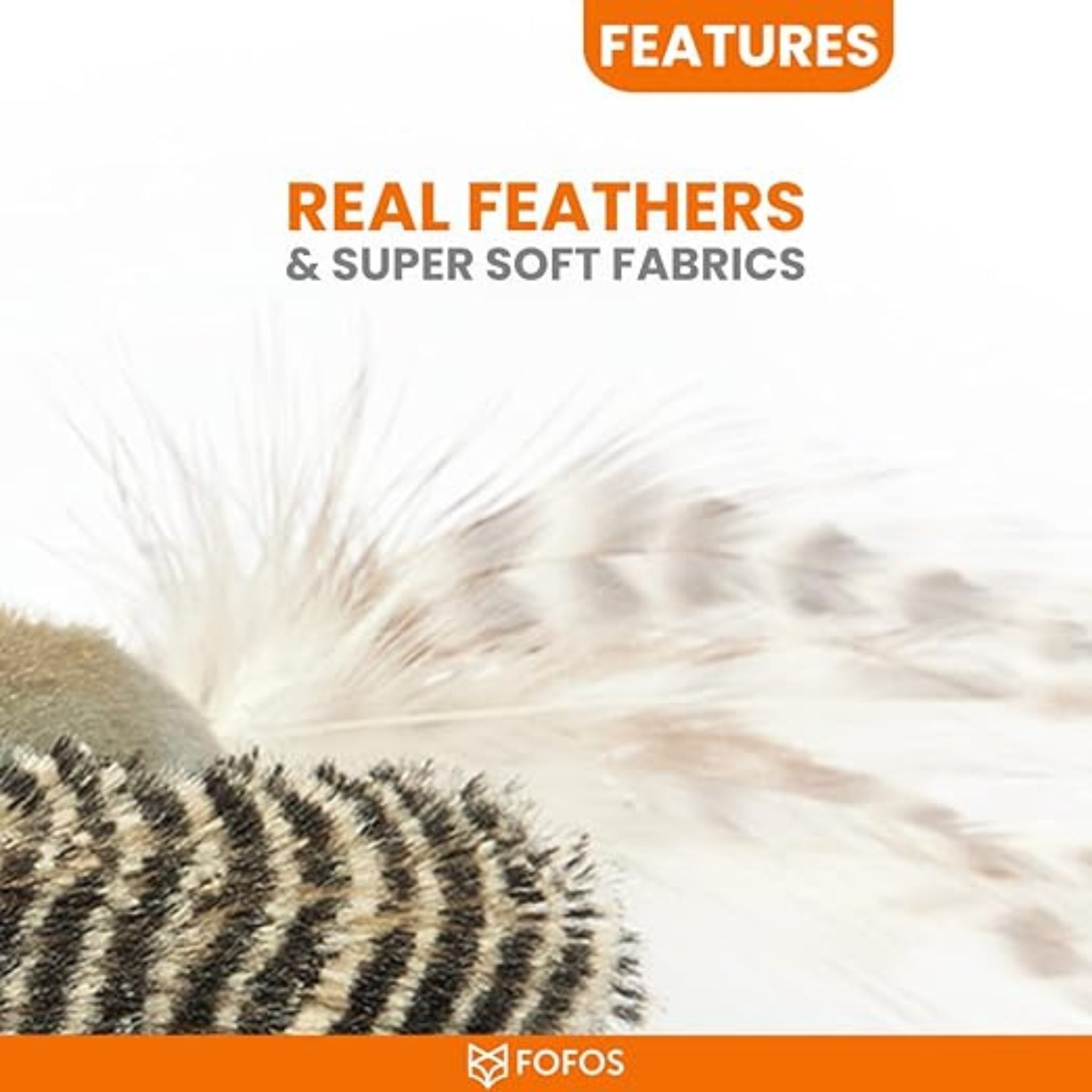 Fofos Blue Bird with Catnip Balls Cat Toy - Blue - Rufftail