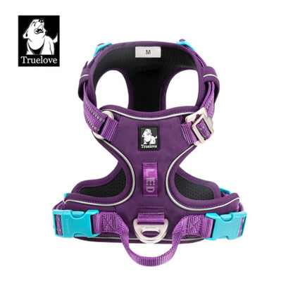 Truelove No-Pull Cordura Dog Harness - Purple