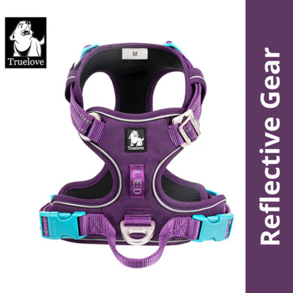 Truelove No-Pull Cordura Dog Harness - Purple