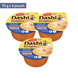 Inaba Dashi Delights Chicken with Tuna Recipe Cat Treat & Topper product image 2 - Rufftail Pune