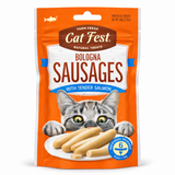 Cat Fest Bologna Sausages with Tender Salmon – Cat Treats (10g x 6pcs)