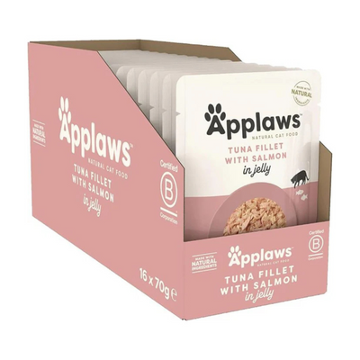 Applaws Tender Tuna with Salmon in a Tasty Jelly - Cat Wet Food