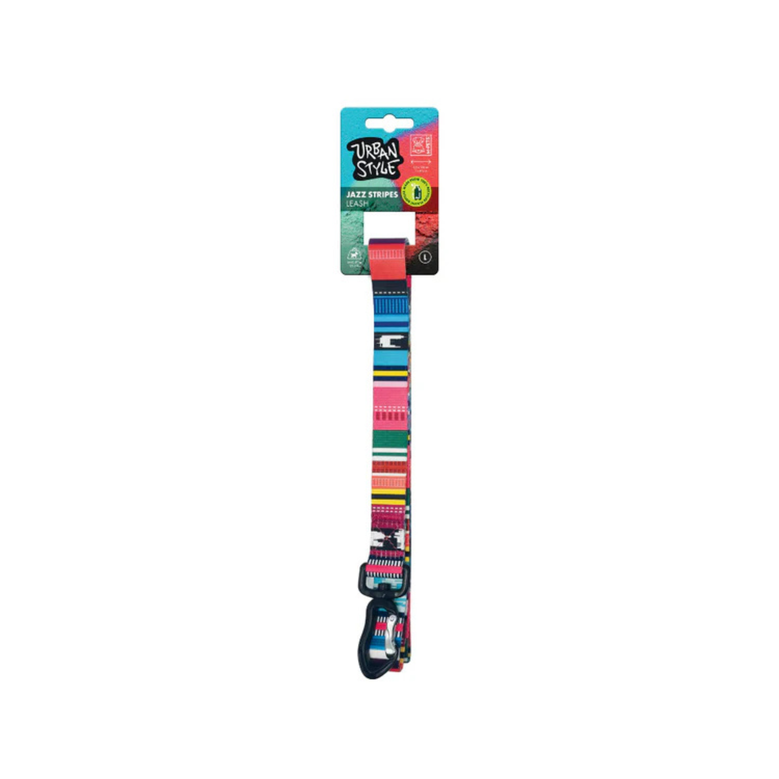 M-Pets URBAN STYLE Jazz Stripes Leash