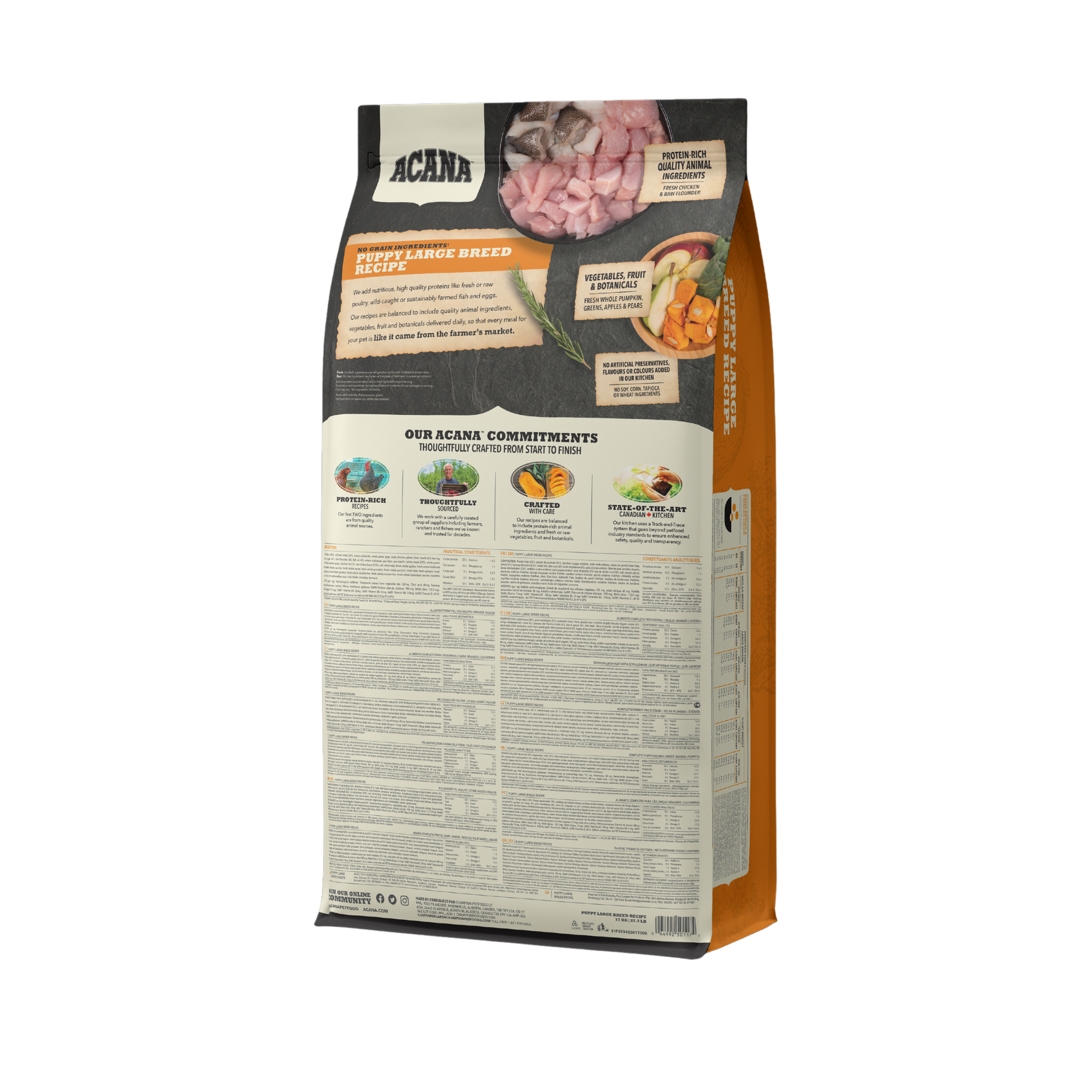 Acana Puppy Large Breed - Nutritious Food for Growing Puppies - Rufftail