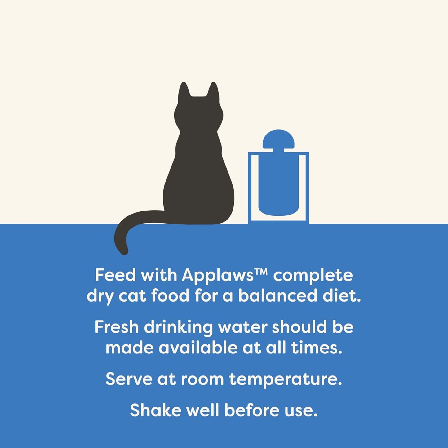 Applaws Fish Bone Broth with Tuna Fillet Topper for Cats (85g)