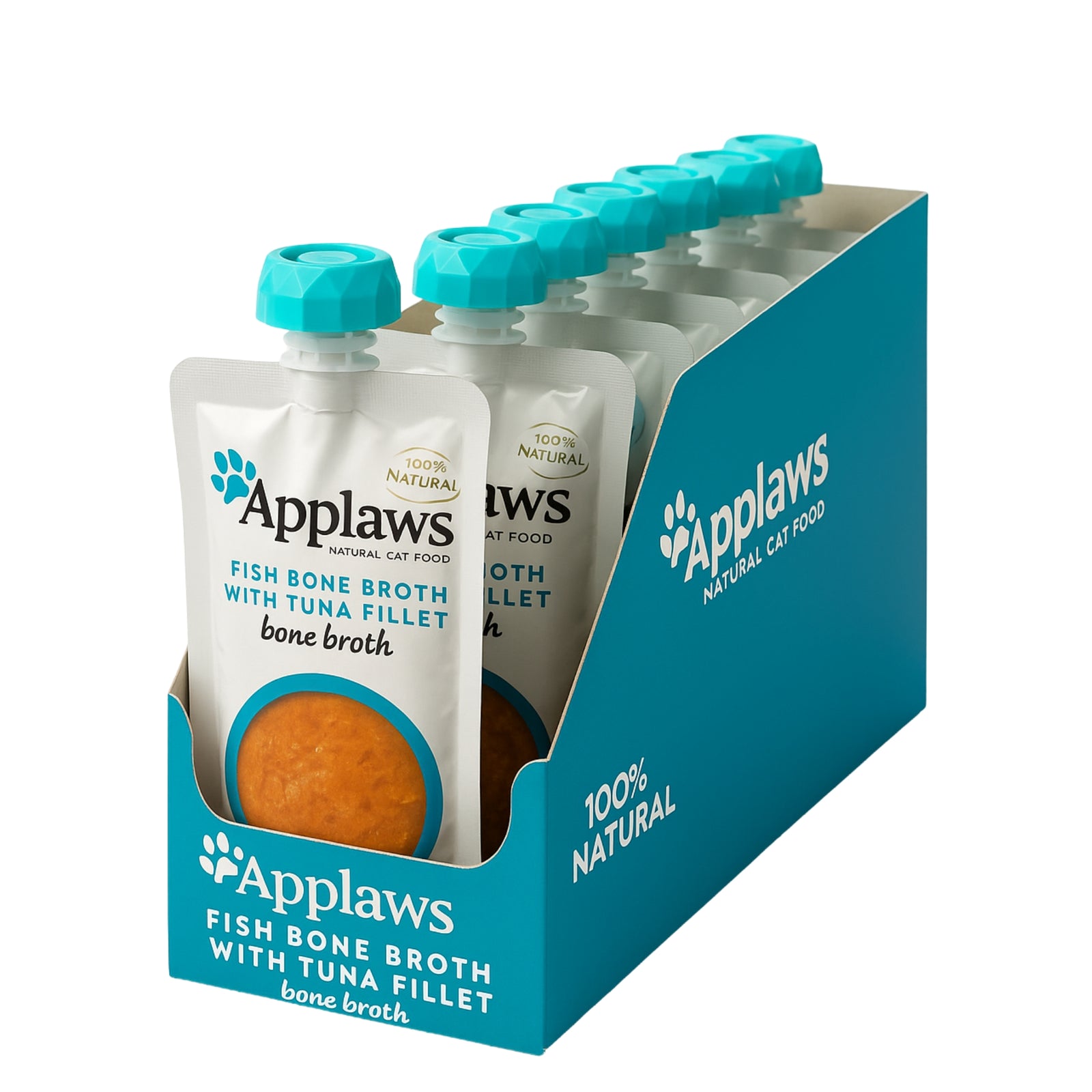 Applaws Fish Bone Broth with Tuna Fillet Topper for Cats (85g) product image 3 - Rufftail Pune