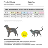 TRUELOVE Mesh Harness & Leash Set For Cats & Dogs - Red