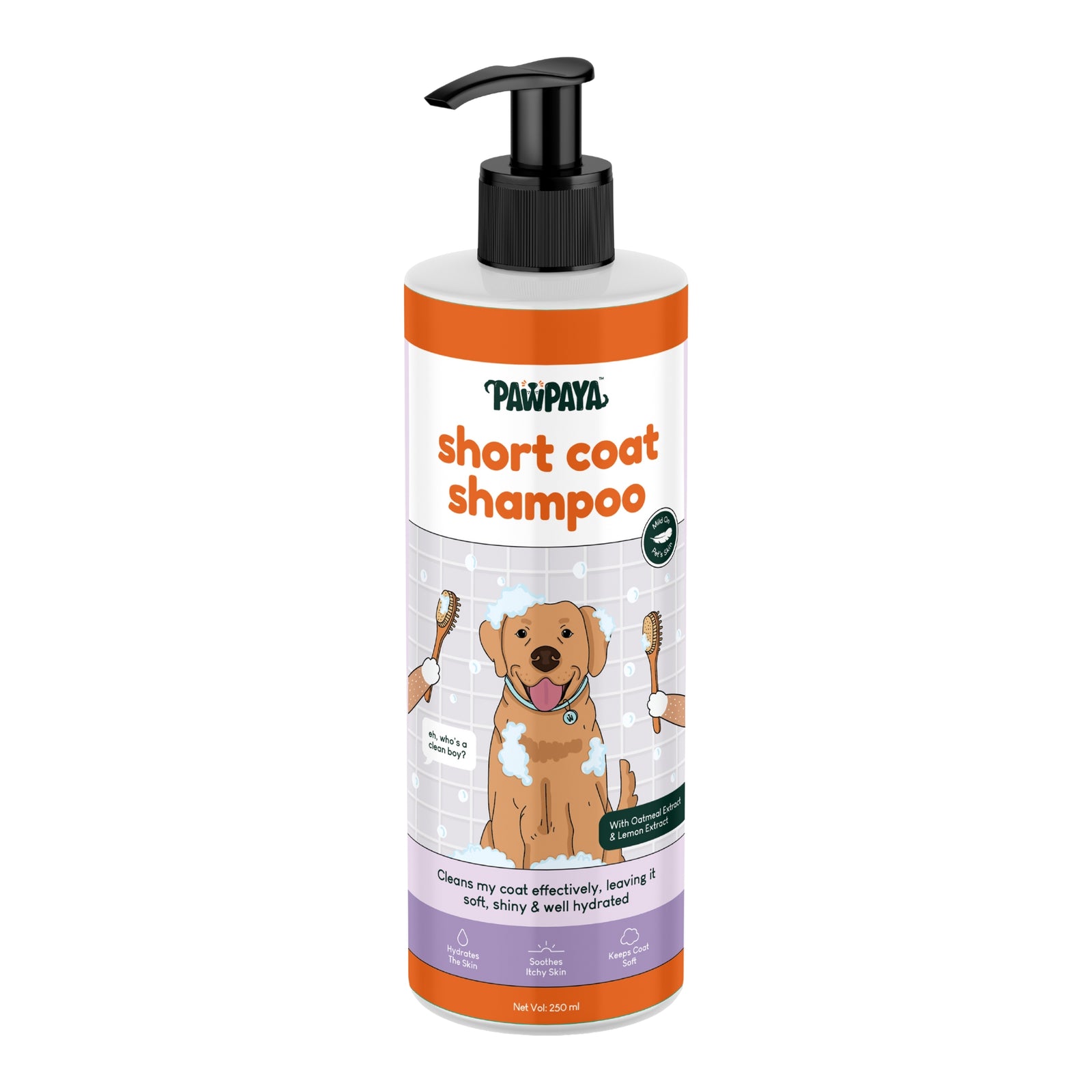 Pawpaya Short Coat Shampoo - 250 ml - Rufftail