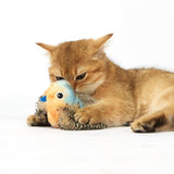 Fofos Blue Bird with Catnip Balls Cat Toy- Blue product image 6 - Rufftail Pune