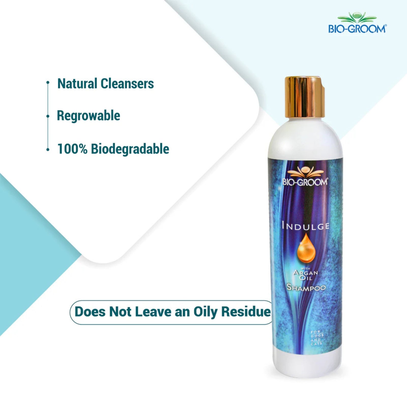 Bio-Groom Indulge Sulfate-Free Argan Oil Dog Shampoo- 355 ml product image 2 - Rufftail Pune