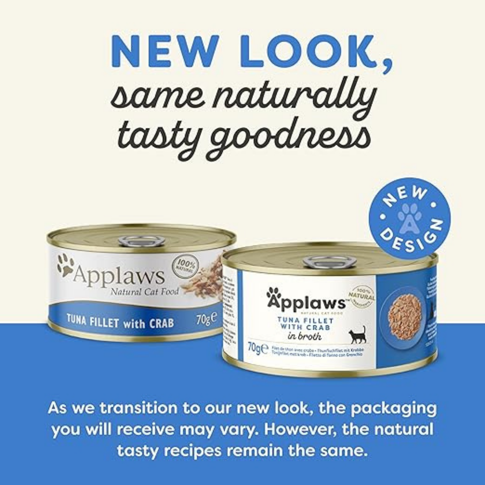 Applaws Tuna Fillet with Crab In Broth- Cat Wet Food Cans product image 3 - Rufftail Pune
