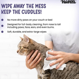 Pawpaya Pet Wipes Made for All Cats & Dogs- 100 pcs Pull Pack product image 9 - Rufftail Pune