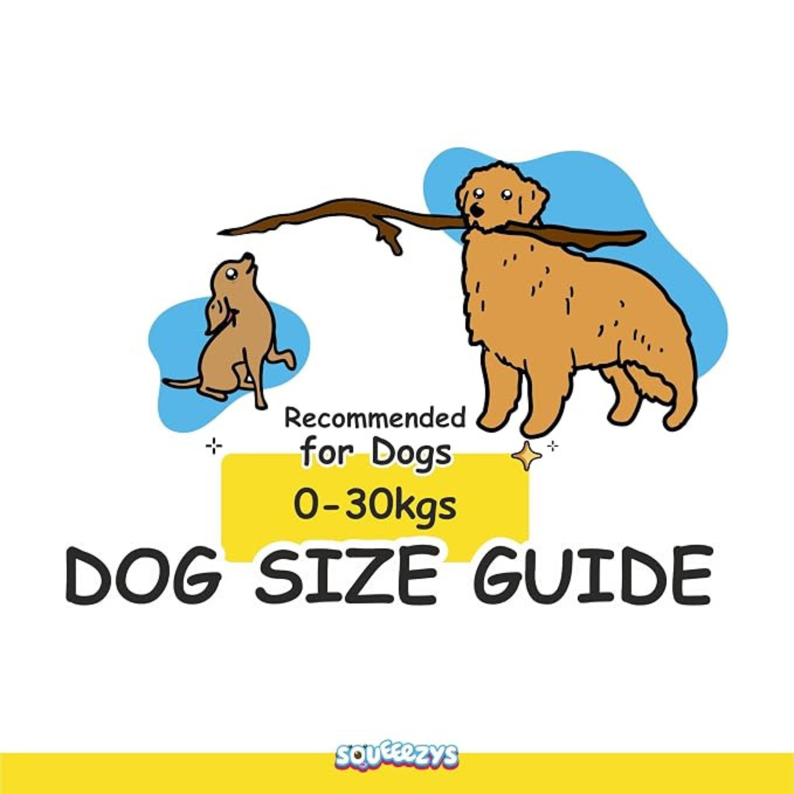 Holey Giraffe – Squeaky Latex Toy for Dogs (0-30kgs) – Yellow