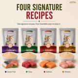 Signature Grain Zero Salmon Mousse Kitten Cat Wet Food
